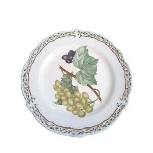 Noritake Royal Orchard Set Of 7 Dessert/ Bread Plates 6 1/2" Japan